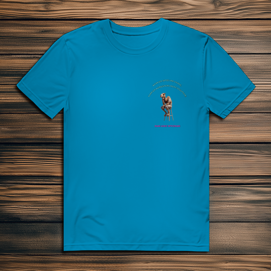 Modell Niko  * Elnika Herren Bio T-Shirt  * Denkerpose