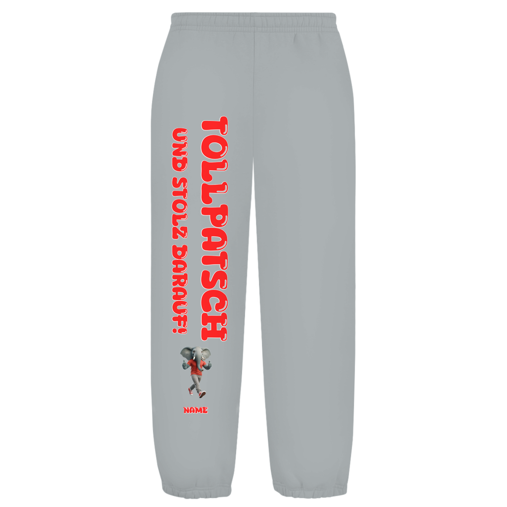 Modell Katja * Oversize Fluffy Sweatpants * Tollpatsch und stolz darauf