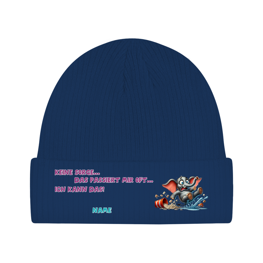 Elnika Bio Beanie * Ausrutschen