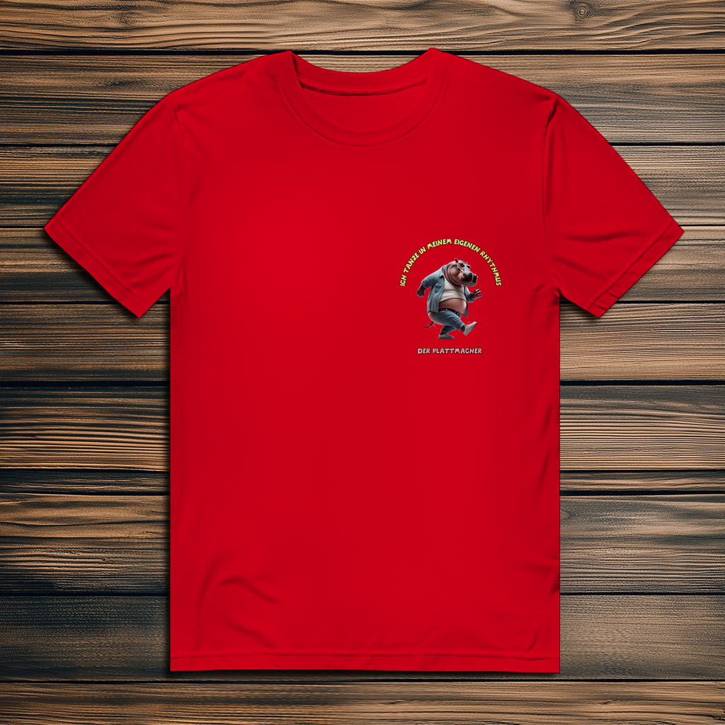 Modell Niko * Elnika Herren Bio T-Shirt * Der Plattmacher