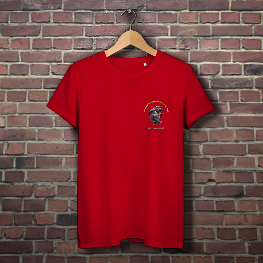 Modell Elfriede * Elnika Damen Bio T-Shirt * Der Plattmacher