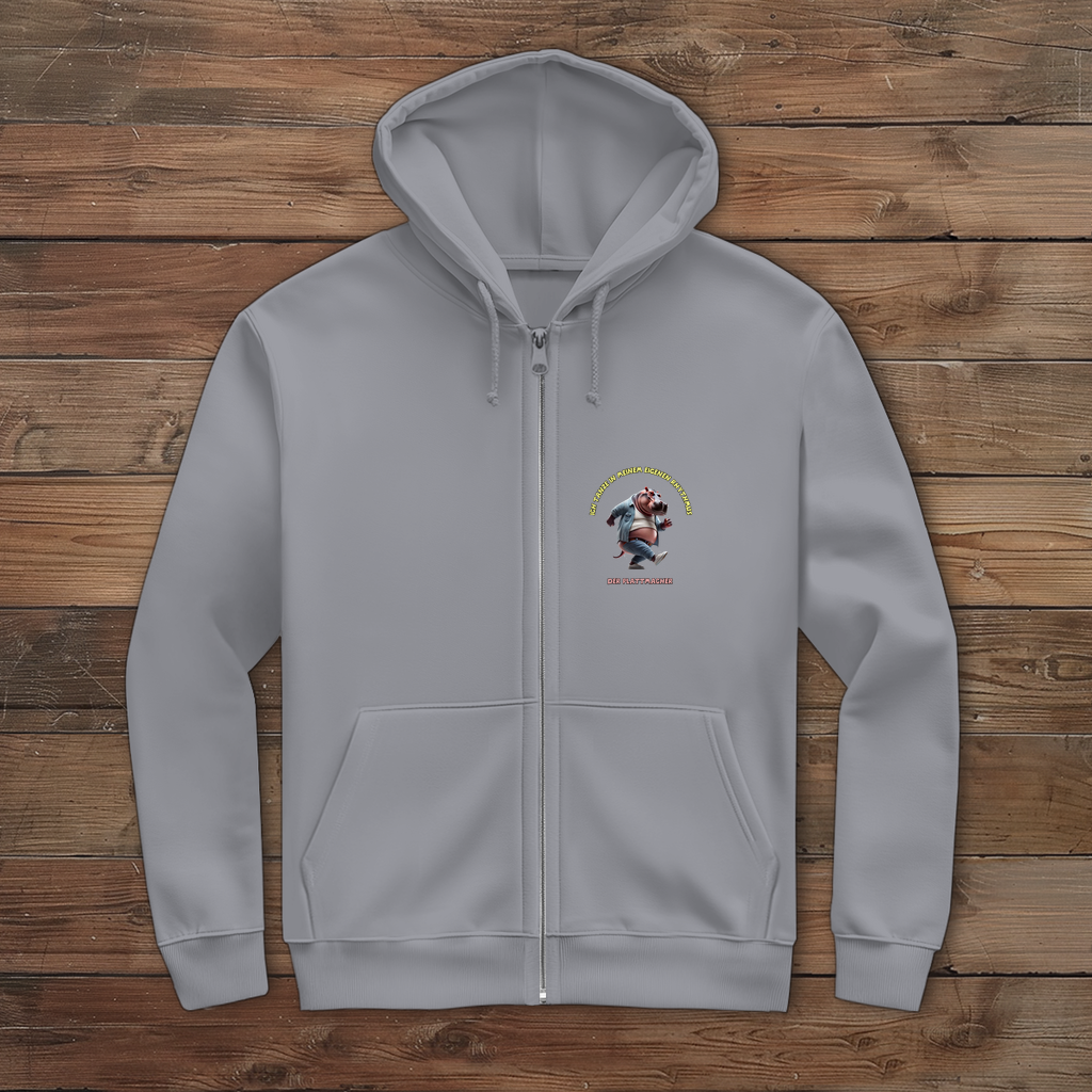 Modell Egon * Elnika Herren Zipper Hoodie * Der Plattmacher