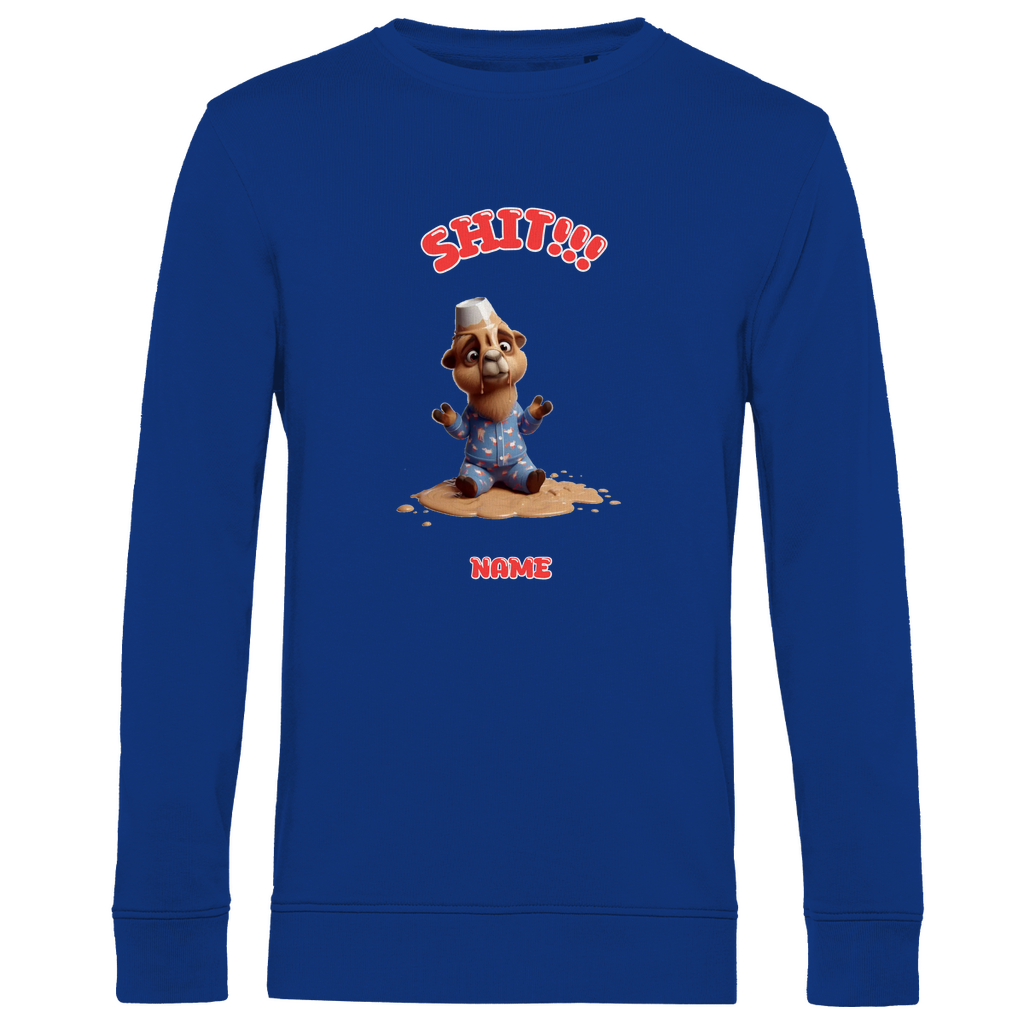 Modell Karl * Elnika Herren Bio Sweatshirt * Shit!