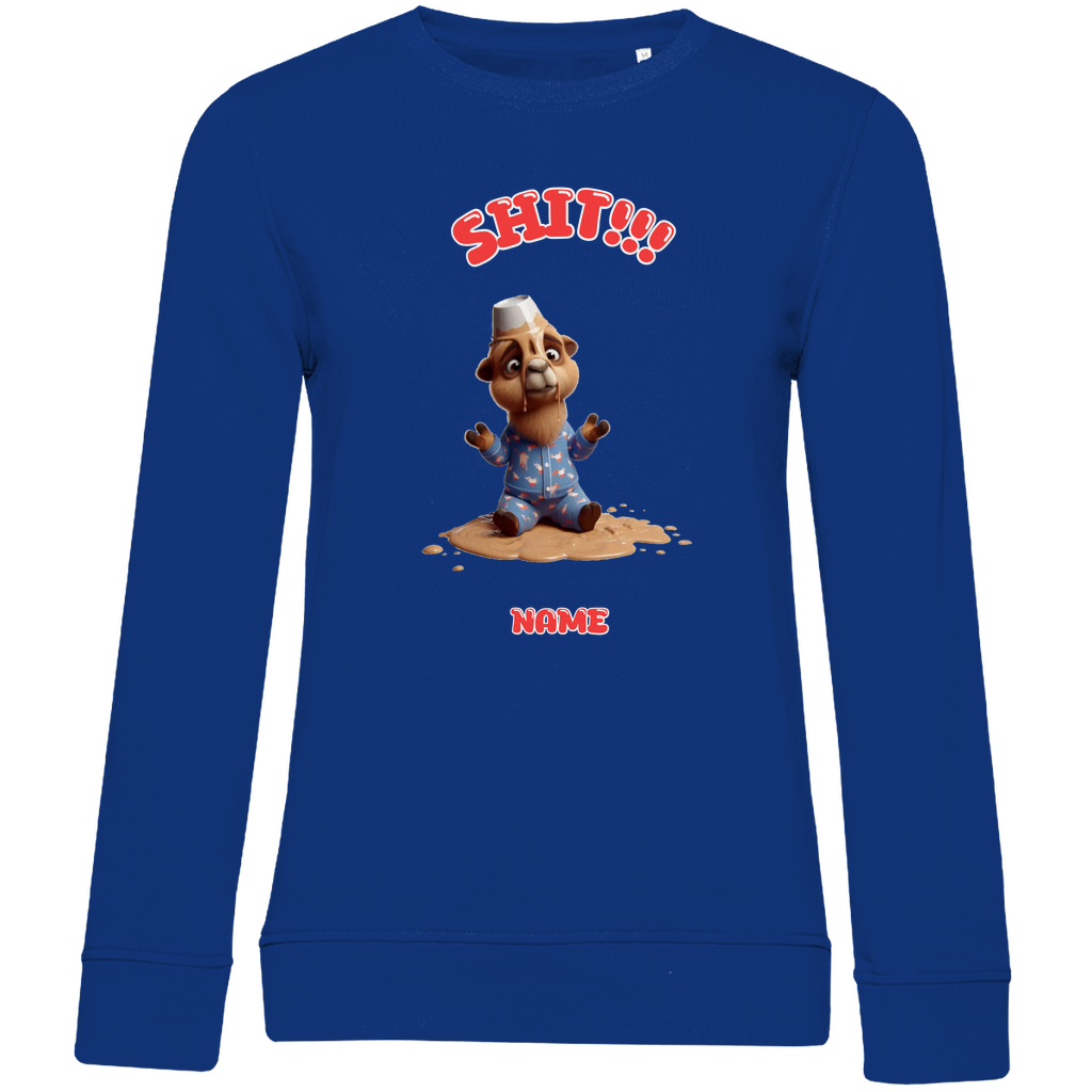 Modell Katharina * Elnika Damen Bio Sweatshirt * Shit!