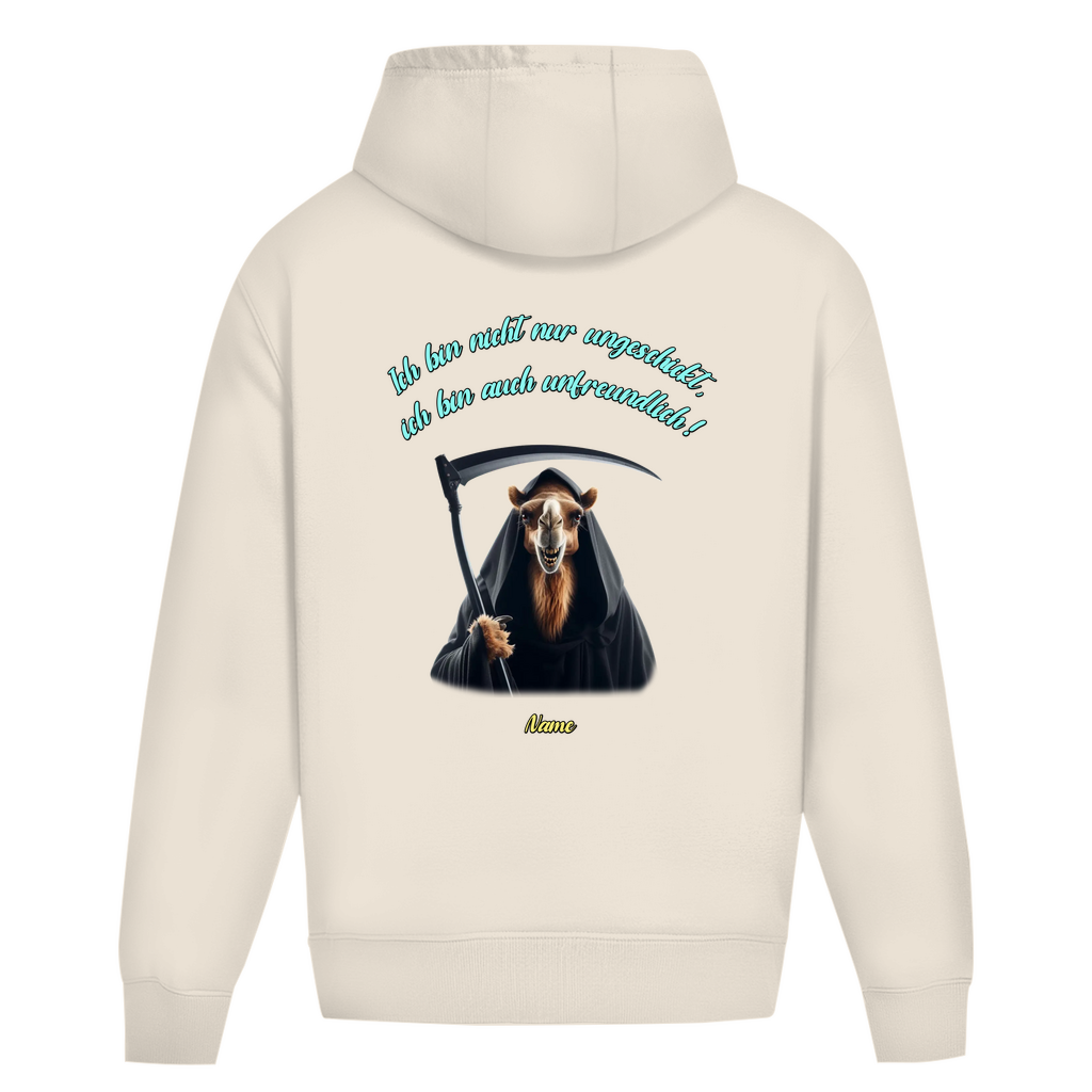 Modell Töffi * Elnika Oversize Hoodie * Unfreundlich
