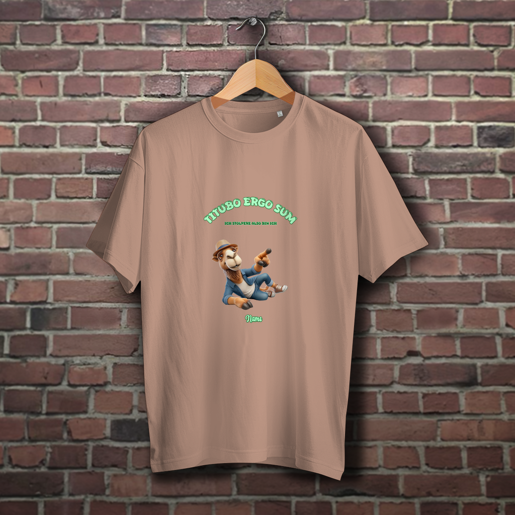 Modell Nadja * Elnika Oversize T-Shirt * Titubo ergo sum