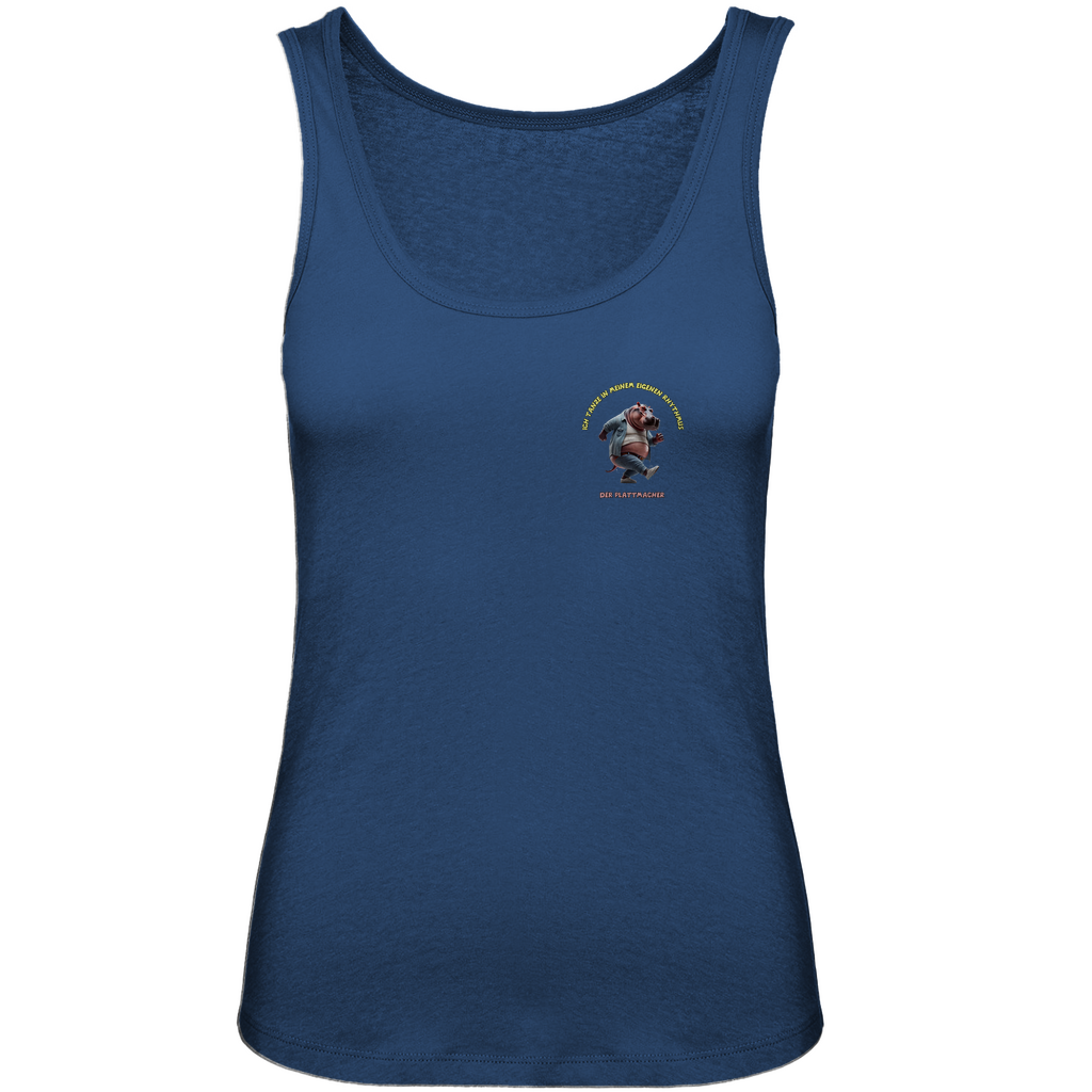 Modell Nina * Damen Bio Tank Top * Der Plattmacher
