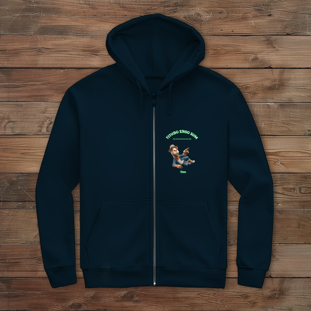 Modell Egon * Elnika Herren Zipper Hoodie * Titubo ergo sum