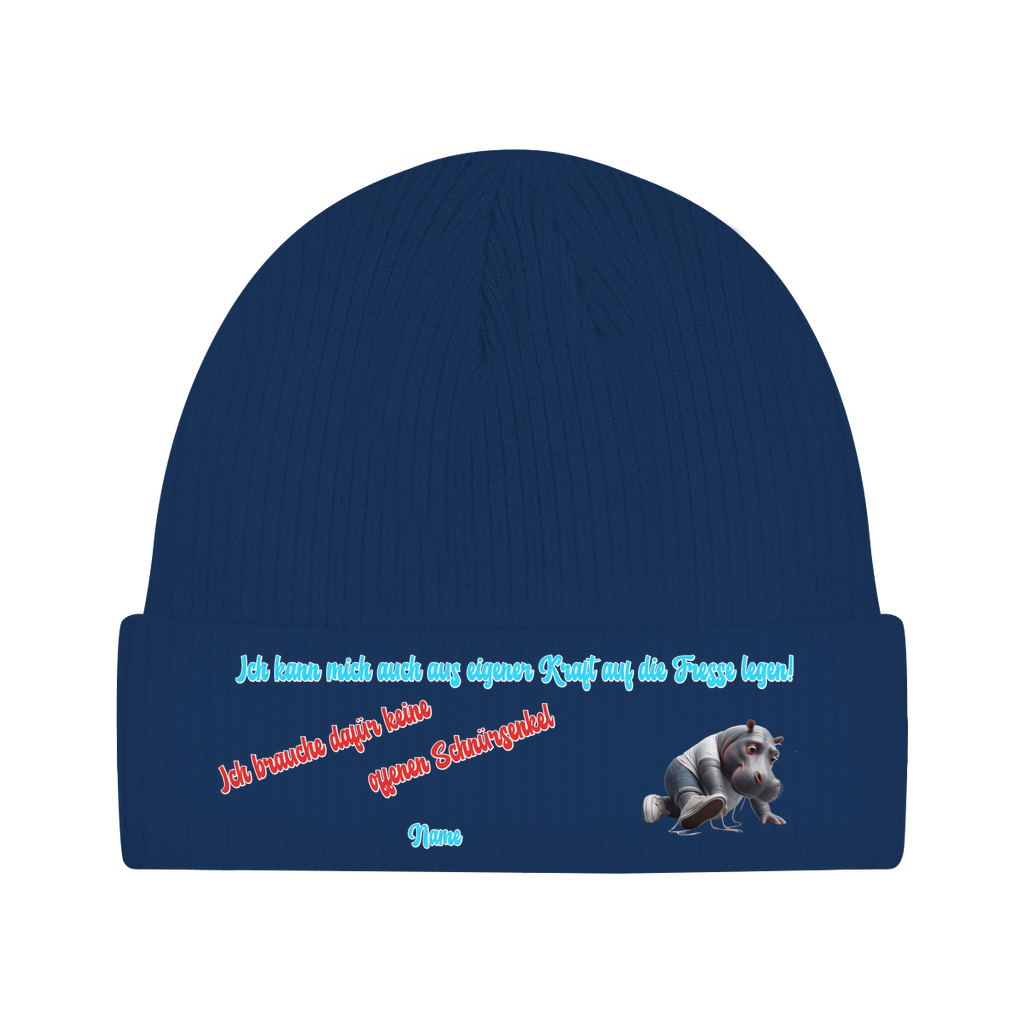 Elnika Bio Beanie * offene Schnürsenkel