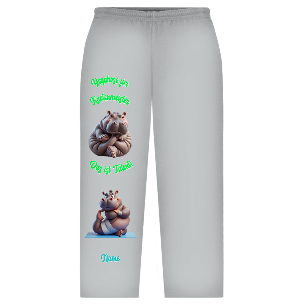 Modell Erwin * Elnika Oversize Sweatpants * Yogahose für Knotenmeister