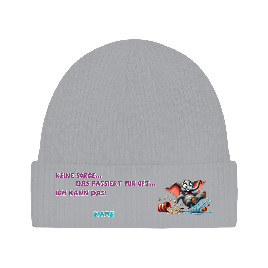 Elnika Bio Beanie * Ausrutschen