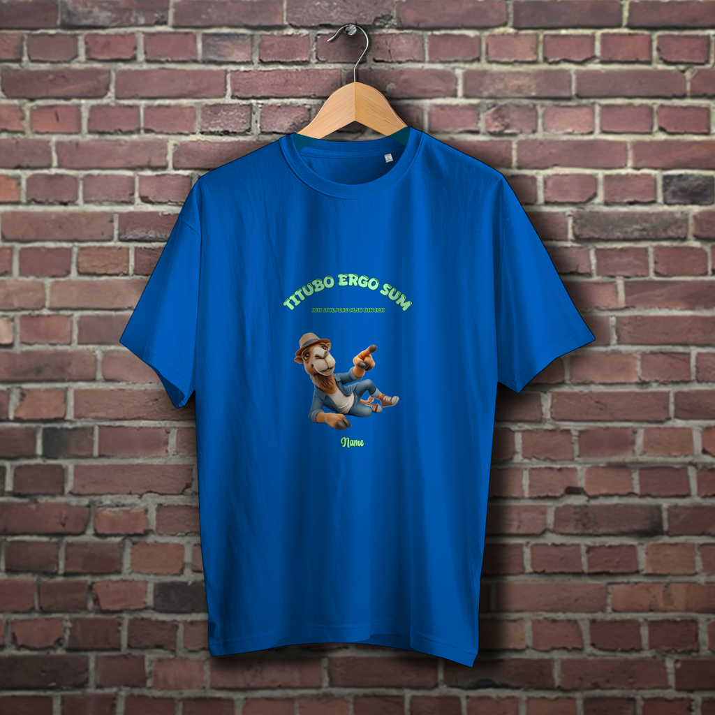 Modell Nadja * Elnika Oversize T-Shirt * Titubo ergo sum