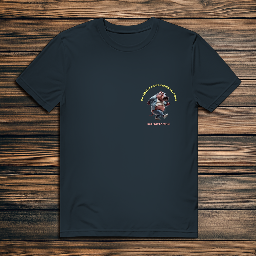 Modell Niko * Elnika Herren Bio T-Shirt * Der Plattmacher