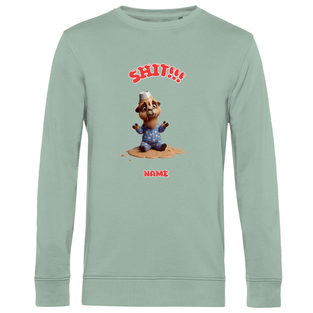 Modell Karl * Elnika Herren Bio Sweatshirt * Shit!