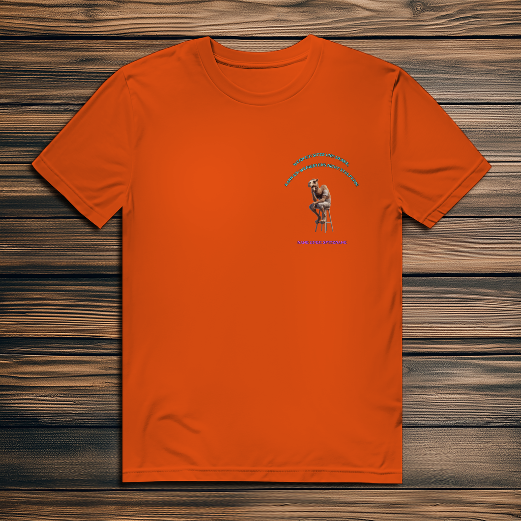 Modell Niko  * Elnika Herren Bio T-Shirt  * Denkerpose
