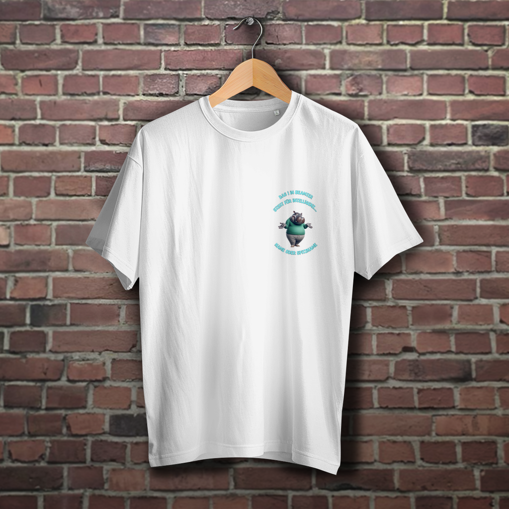Modell Nadja - Elnika Oversize T-Shirt - Beamter