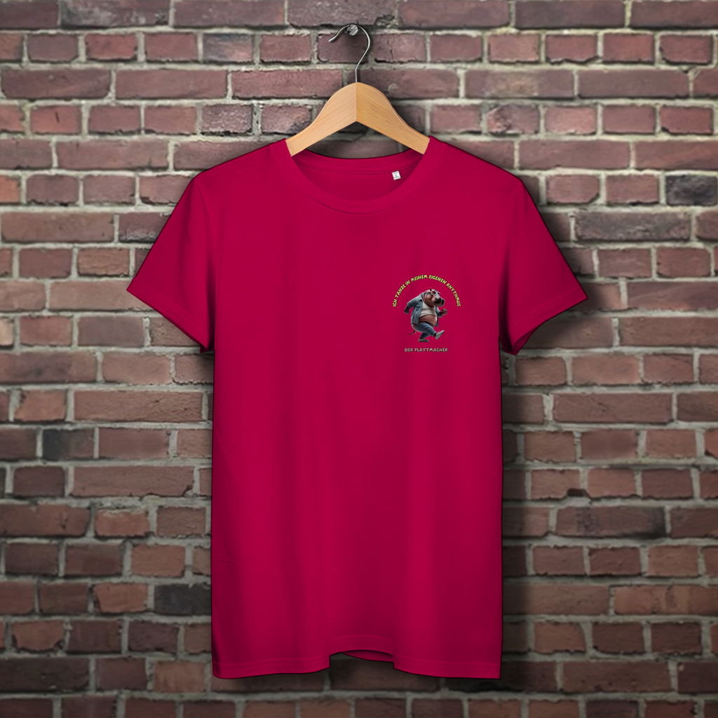 Modell Elfriede * Elnika Damen Bio T-Shirt * Der Plattmacher