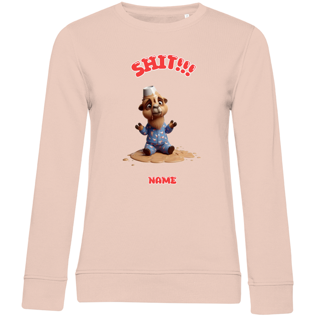 Modell Katharina * Elnika Damen Bio Sweatshirt * Shit!