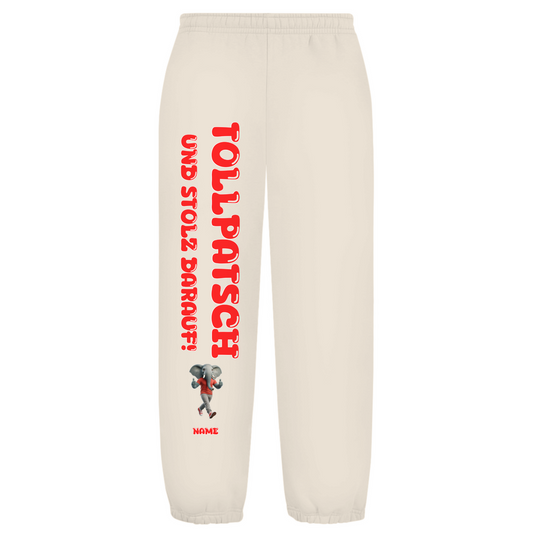 Modell Katja * Oversize Fluffy Sweatpants * Tollpatsch und stolz darauf