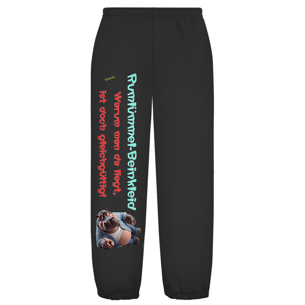 Modell Katja * Oversize Fluffy Sweatpants * Rumlümmel-Beinkleid
