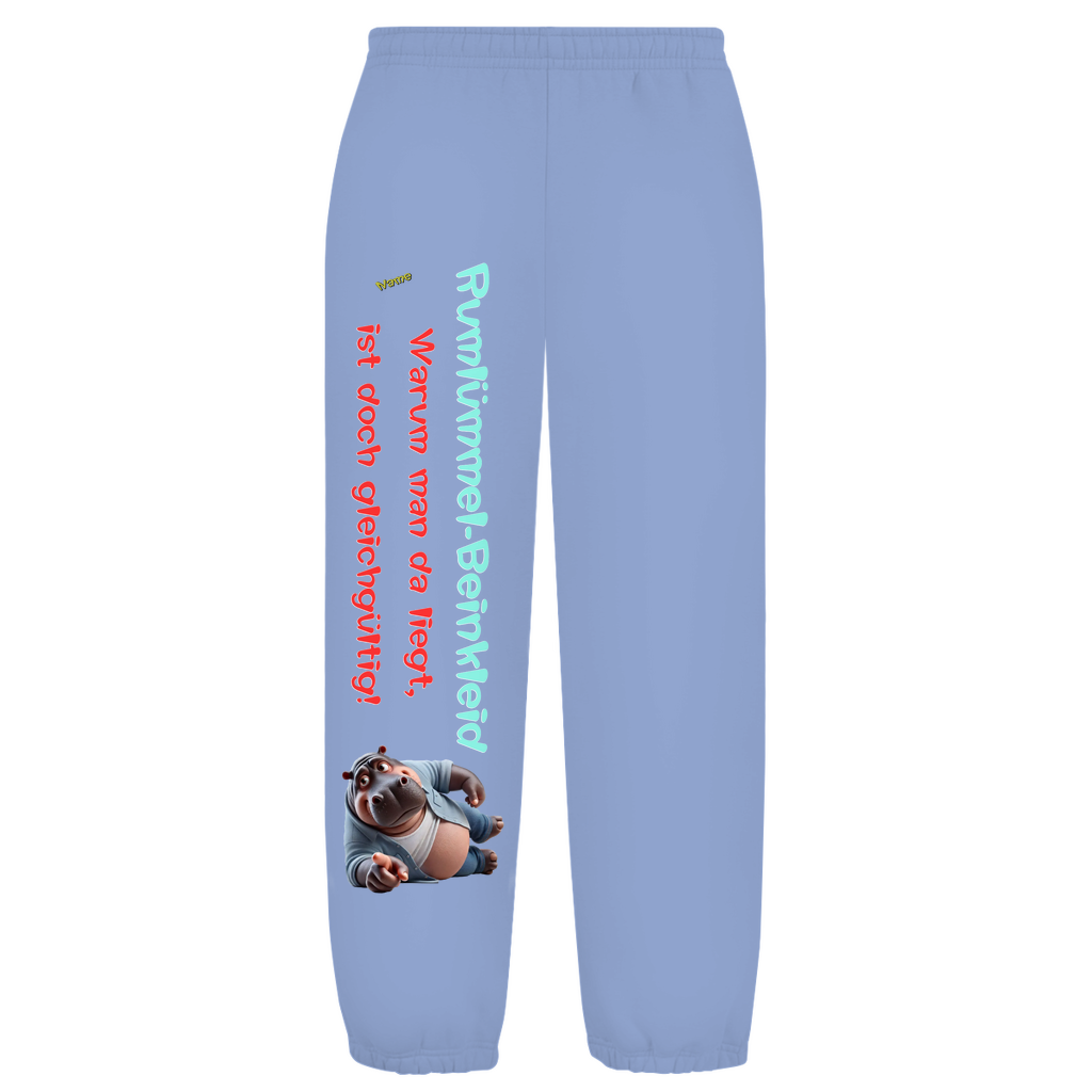 Modell Katja * Oversize Fluffy Sweatpants * Rumlümmel-Beinkleid