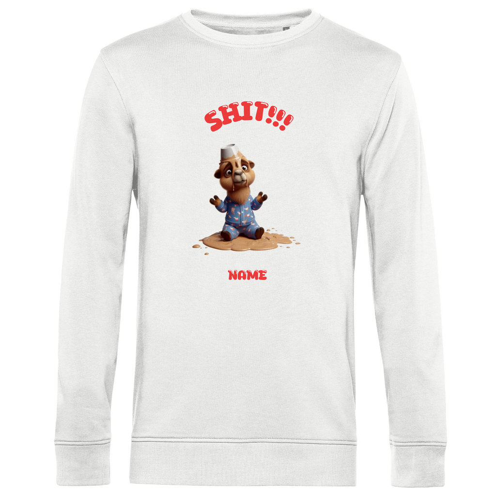 Modell Karl * Elnika Herren Bio Sweatshirt * Shit!