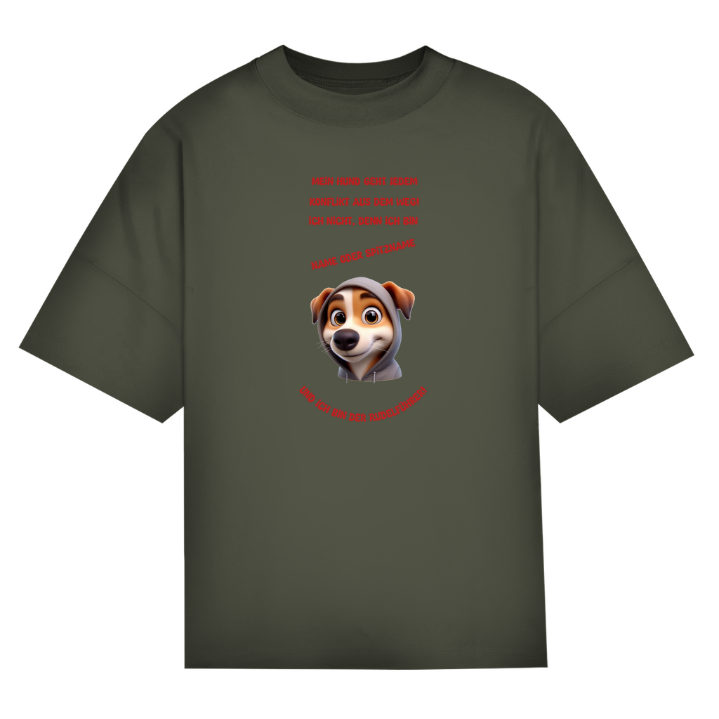 Modell Niklas - Elnika Oversize Bio T-Shirt - Rudelführer
