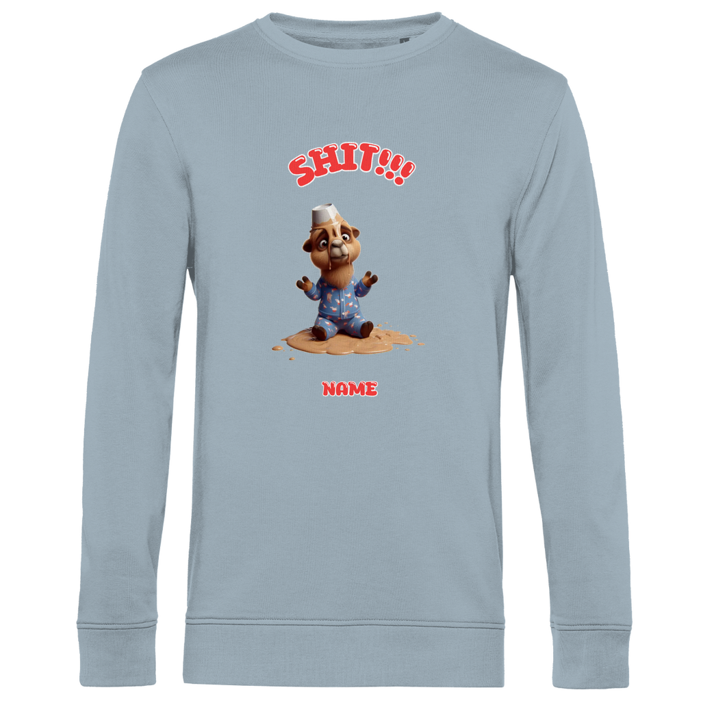 Modell Karl * Elnika Herren Bio Sweatshirt * Shit!