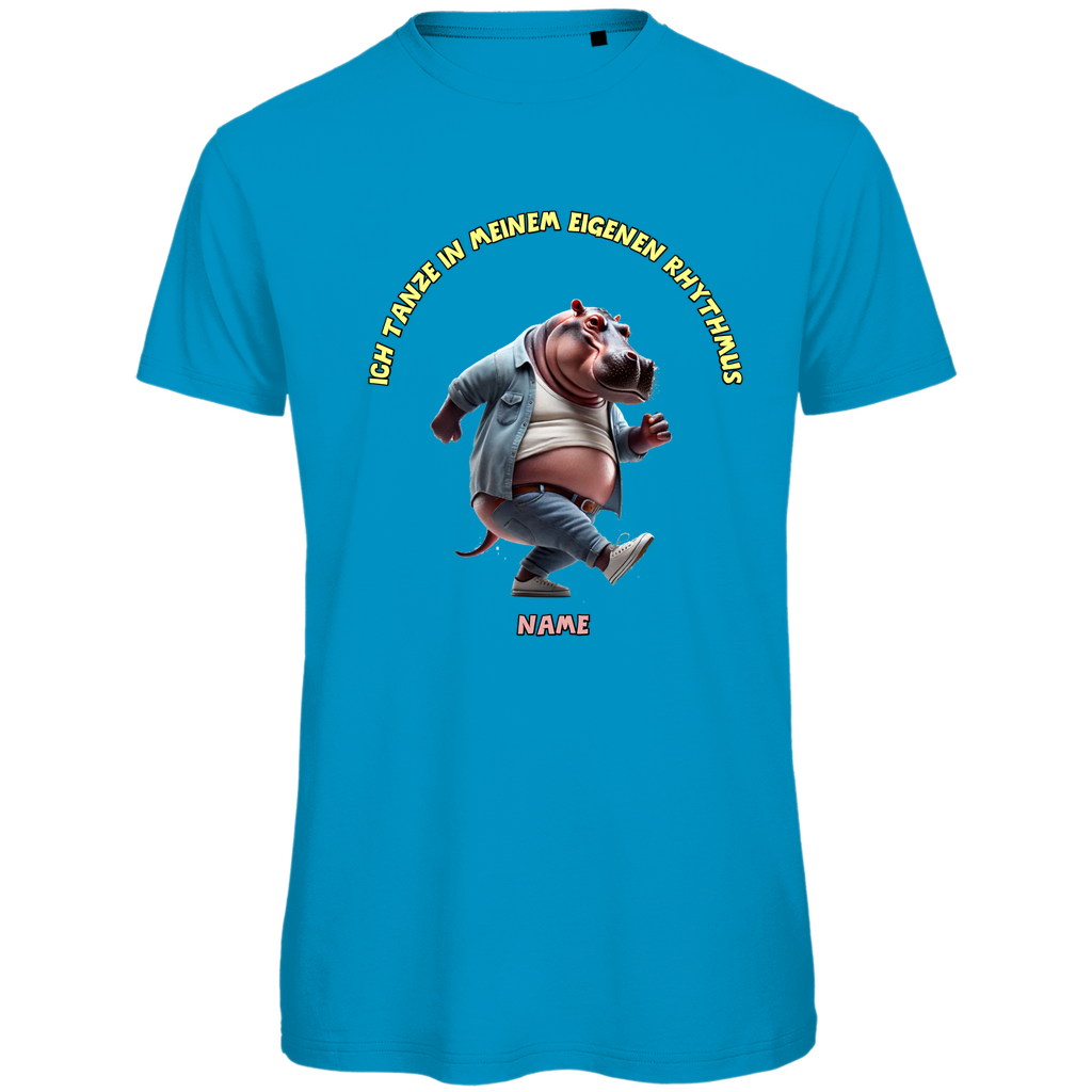 Modell Niko * Elnika Herren Bio T-Shirt  * Rhythmus