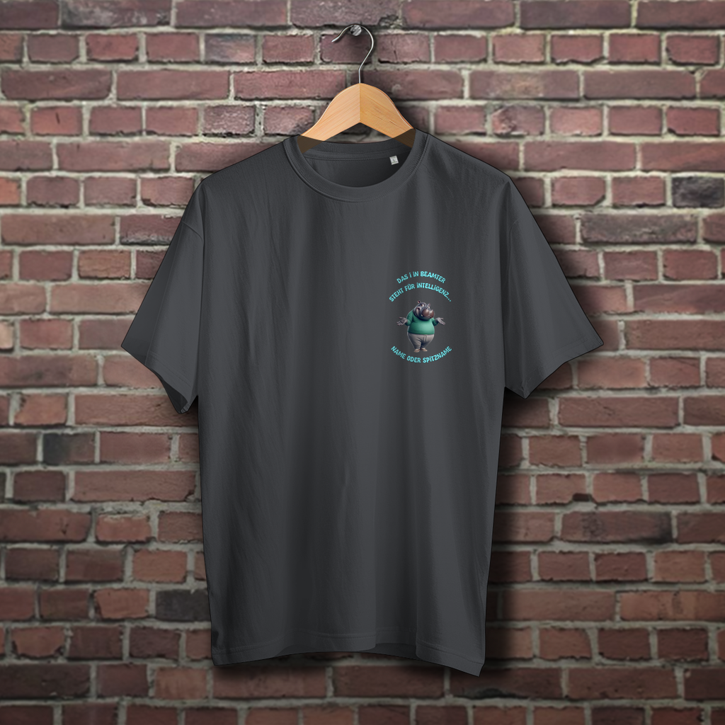 Modell Nadja - Elnika Oversize T-Shirt - Beamter