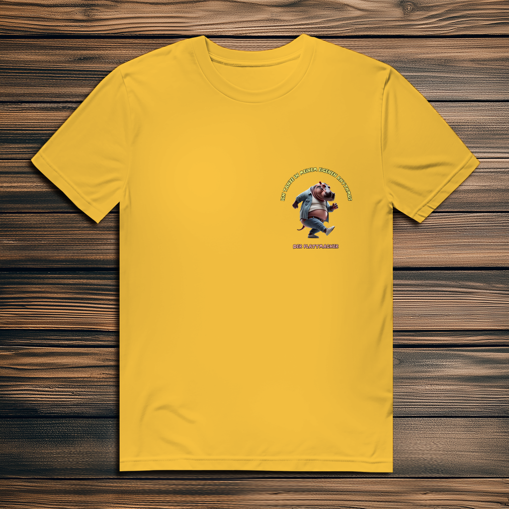 Modell Niko * Elnika Herren Bio T-Shirt * Der Plattmacher