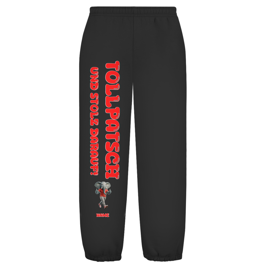 Modell Katja * Oversize Fluffy Sweatpants * Tollpatsch und stolz darauf