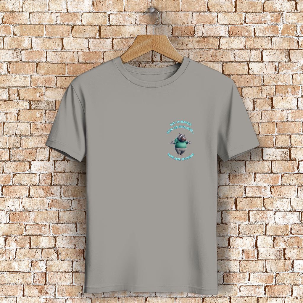 Modell Niko - Elnika Herren Bio T-Shirt -  Beamter