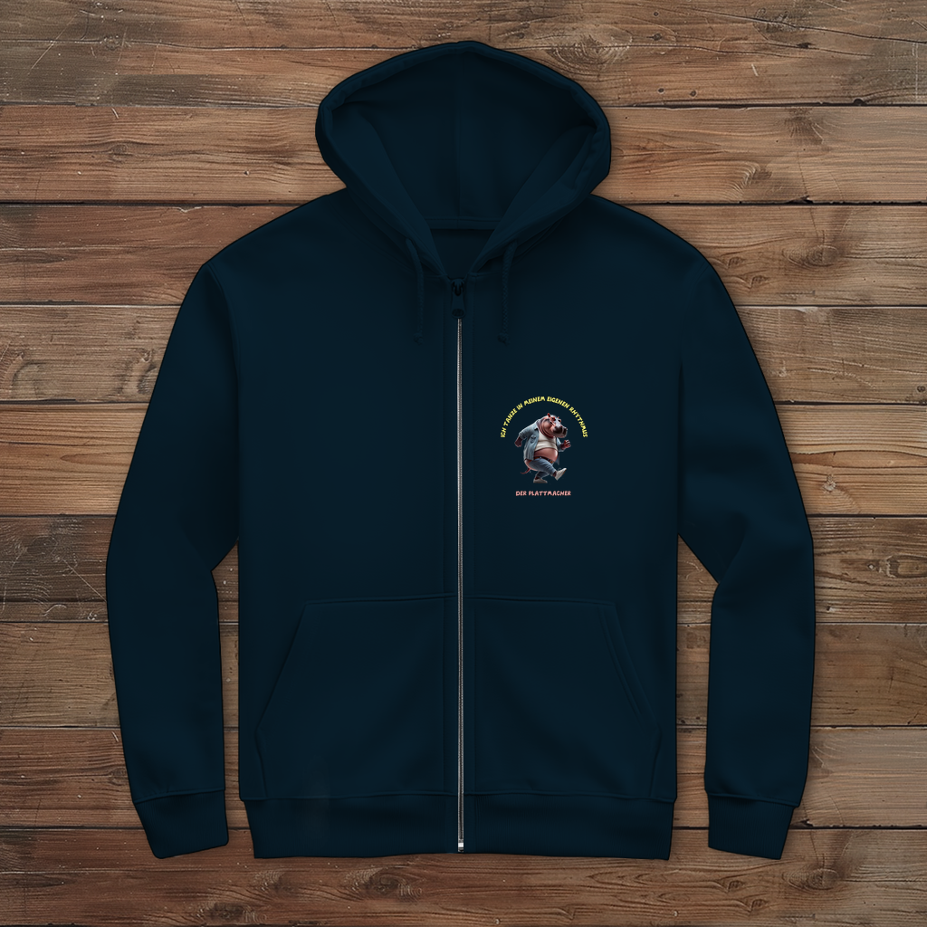Modell Egon * Elnika Herren Zipper Hoodie * Der Plattmacher