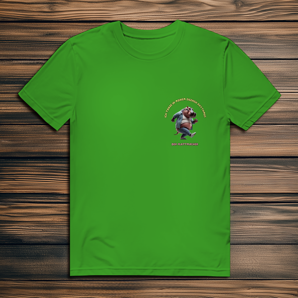 Modell Niko * Elnika Herren Bio T-Shirt * Der Plattmacher