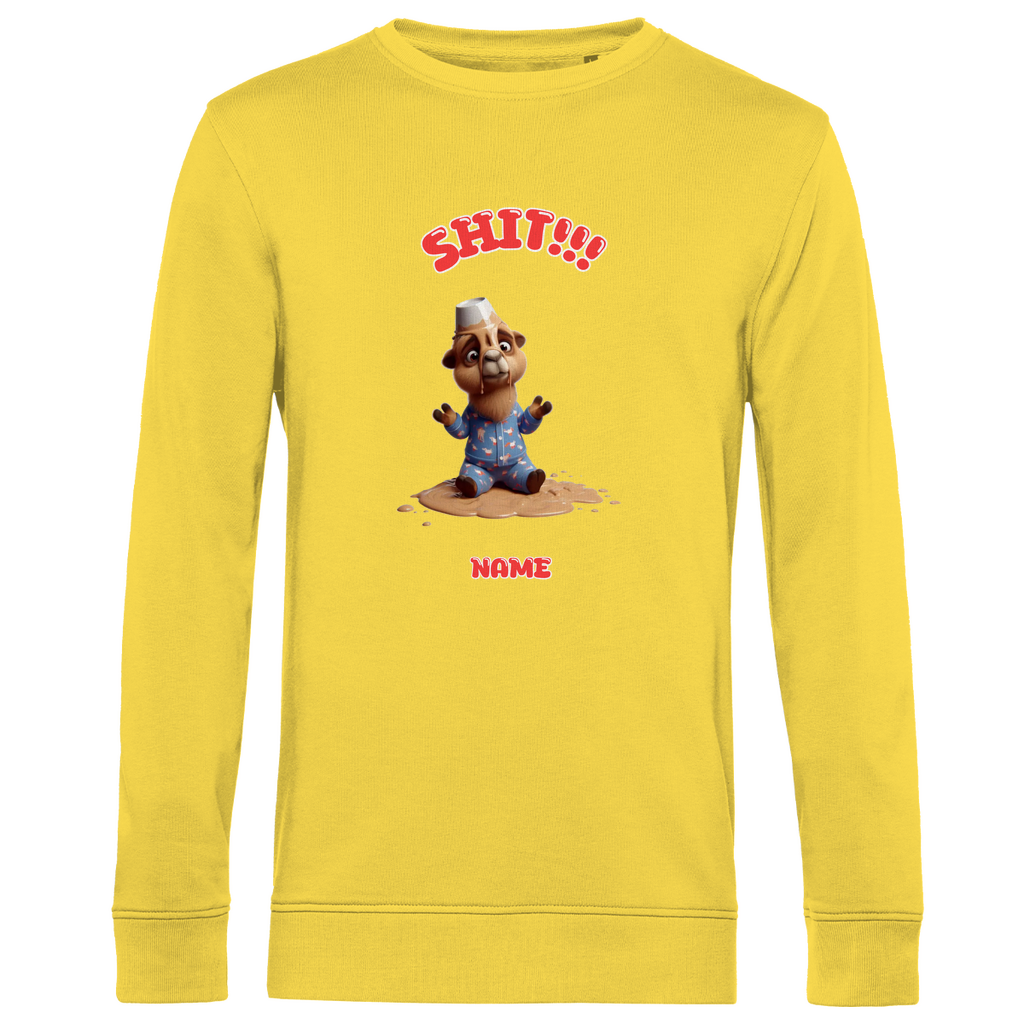 Modell Karl * Elnika Herren Bio Sweatshirt * Shit!