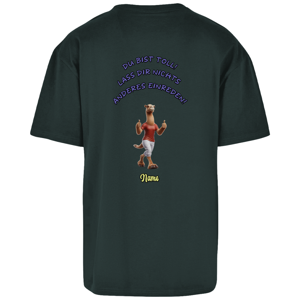 Modell Nadja * Elnika Oversize T-Shirt * Du bist toll