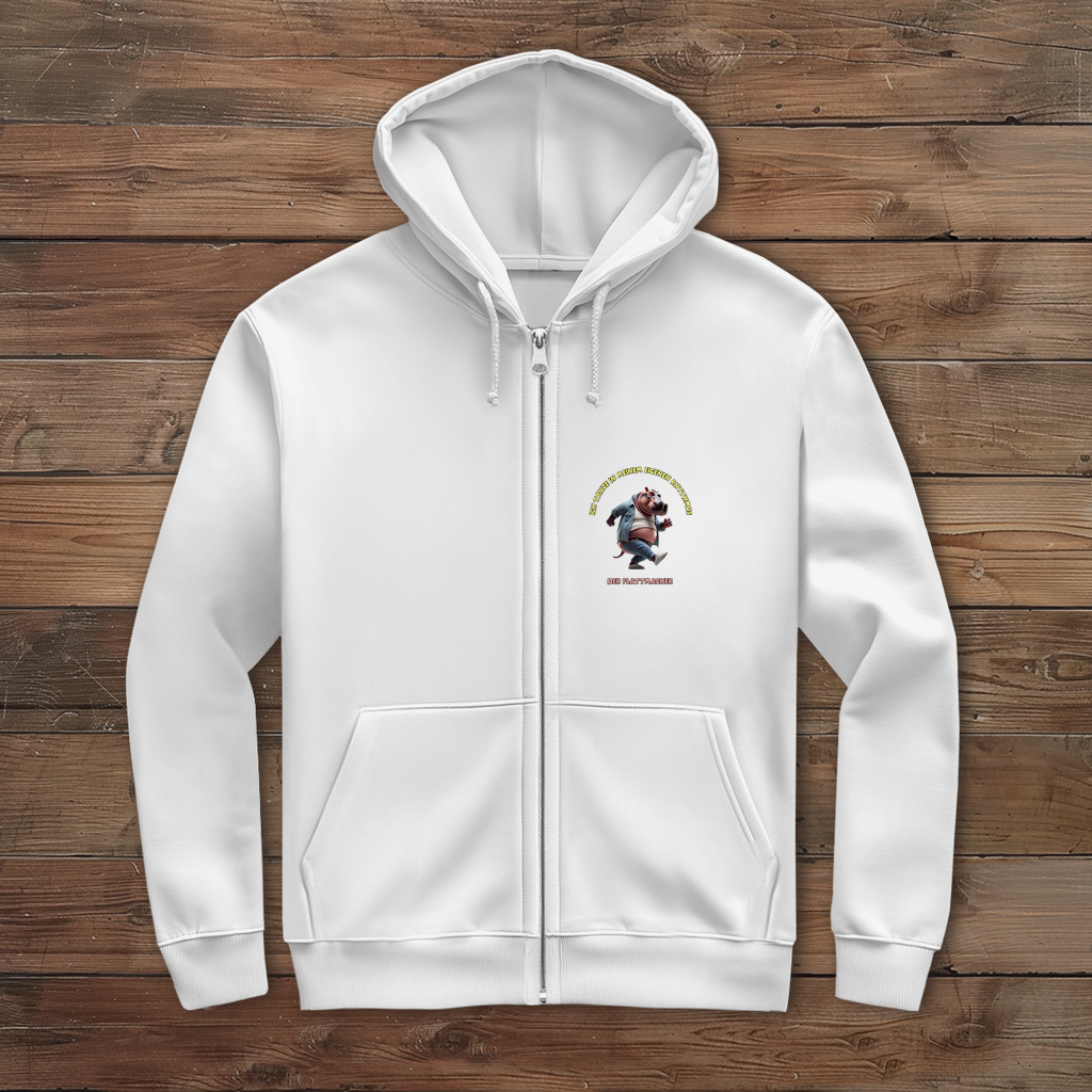 Modell Egon * Elnika Herren Zipper Hoodie * Der Plattmacher