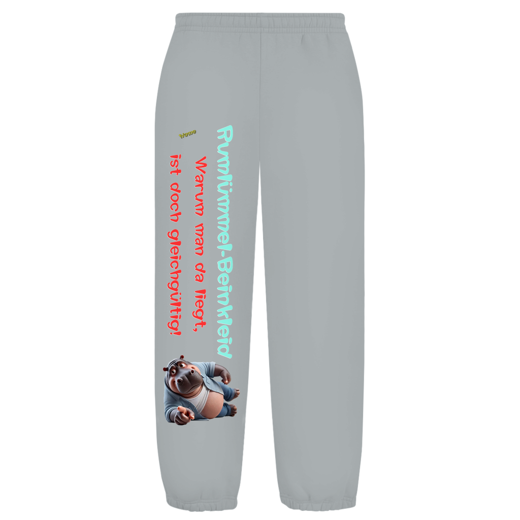 Modell Katja * Oversize Fluffy Sweatpants * Rumlümmel-Beinkleid
