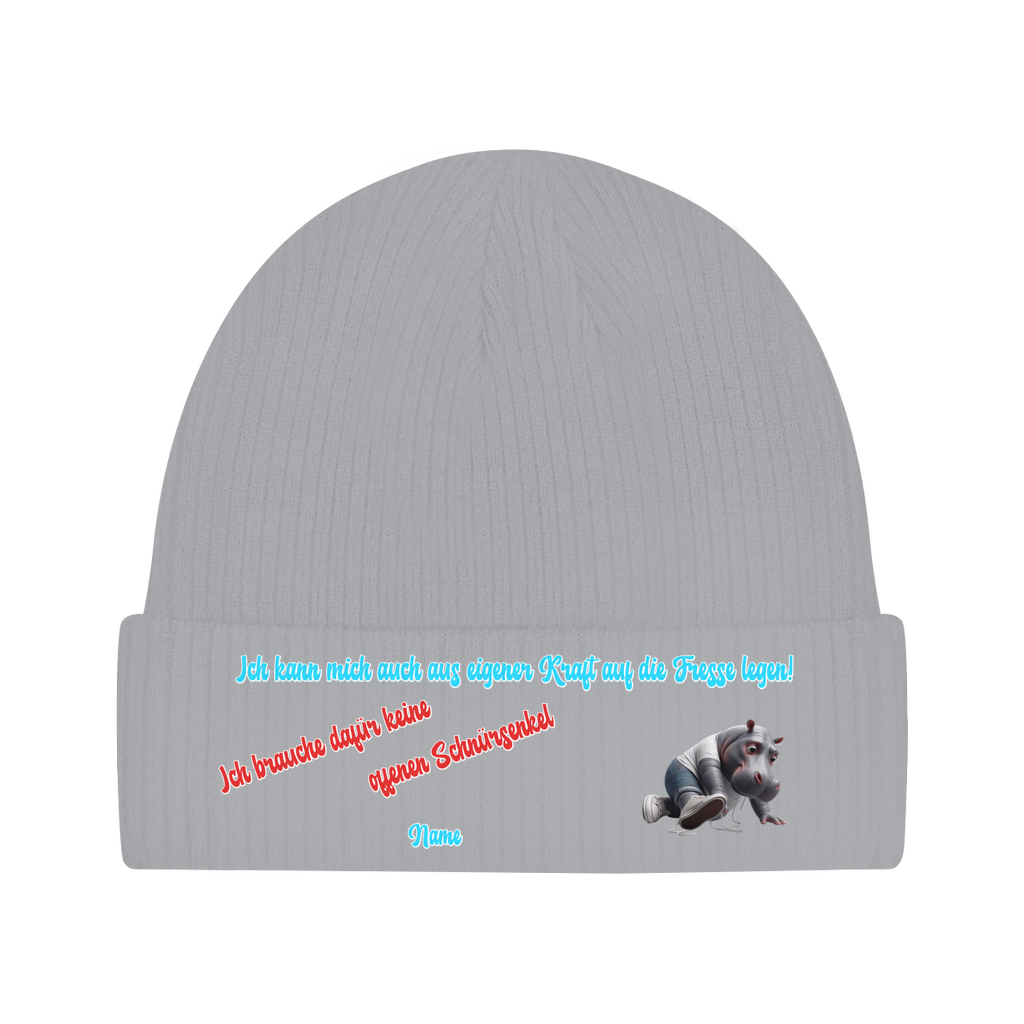 Elnika Bio Beanie * offene Schnürsenkel