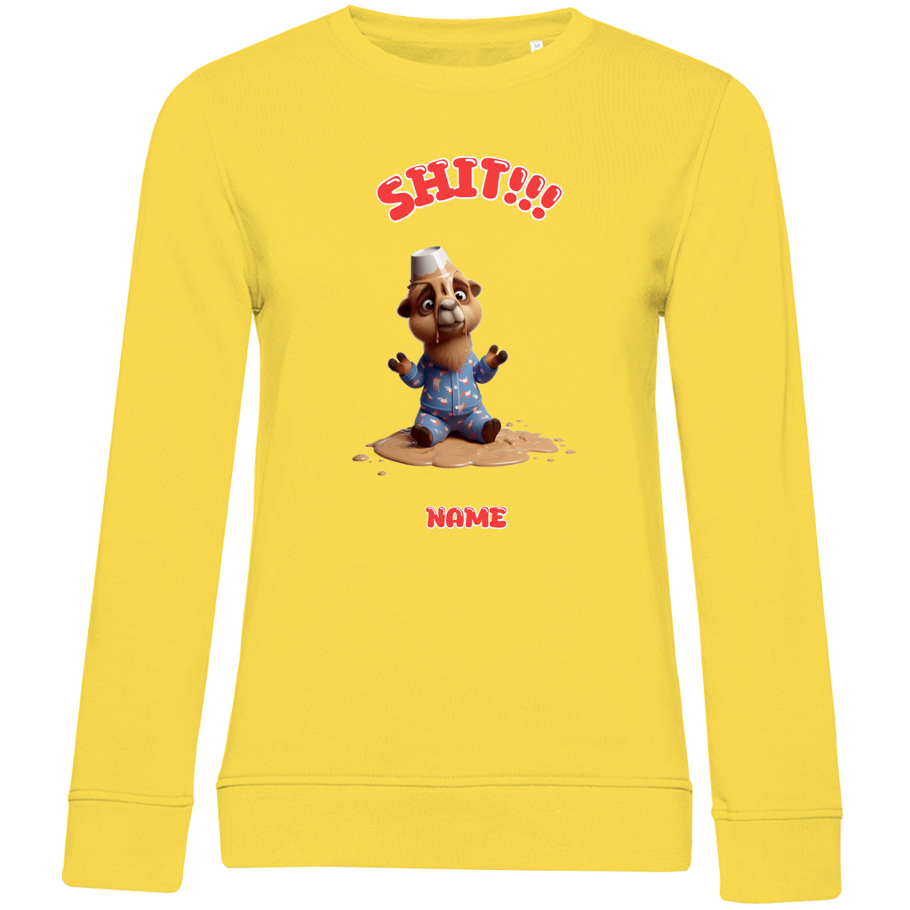 Modell Katharina * Elnika Damen Bio Sweatshirt * Shit!