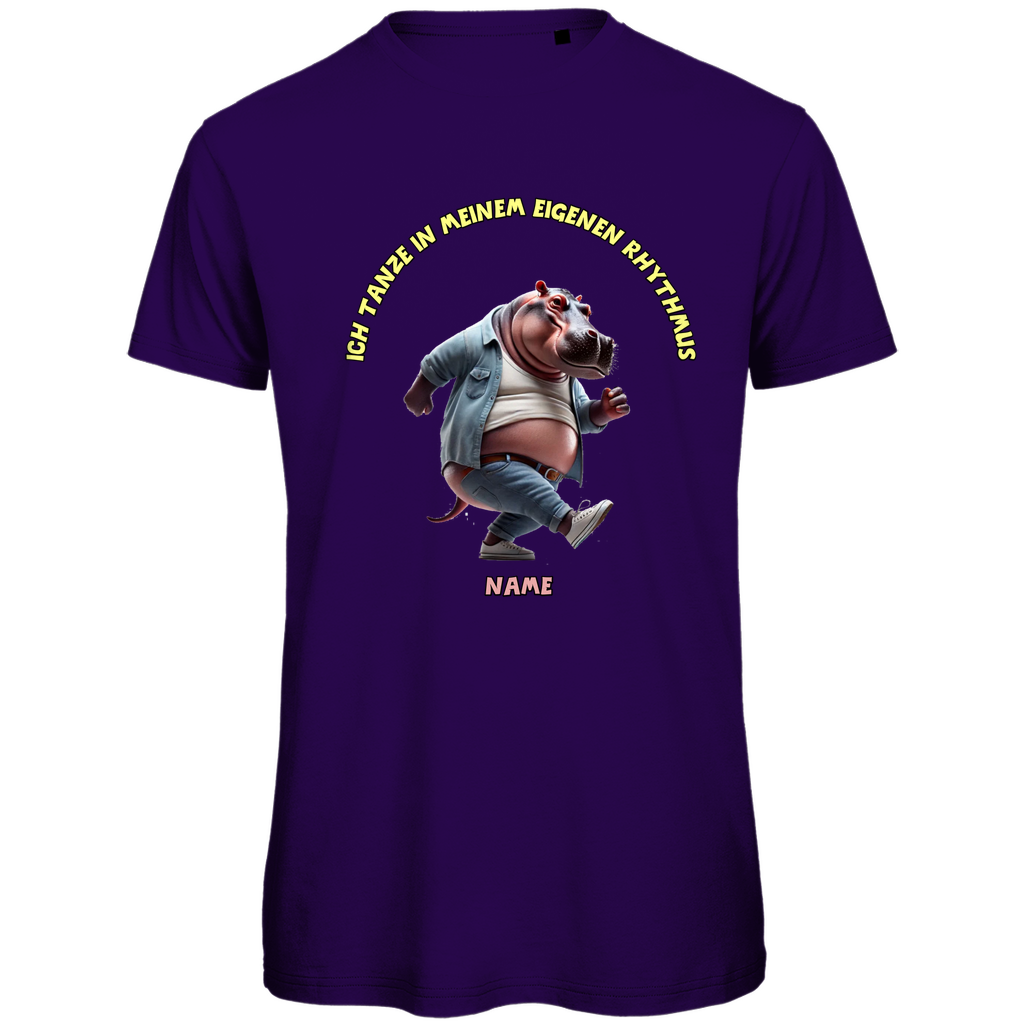 Modell Niko * Elnika Herren Bio T-Shirt  * Rhythmus