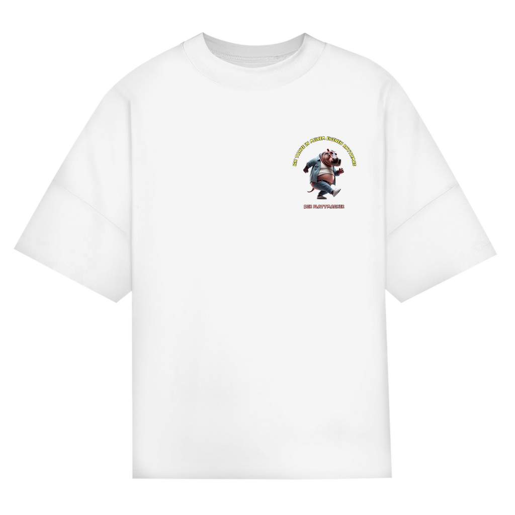 Modell Niklas * Oversize Bio T-Shirt * Der Plattmacher