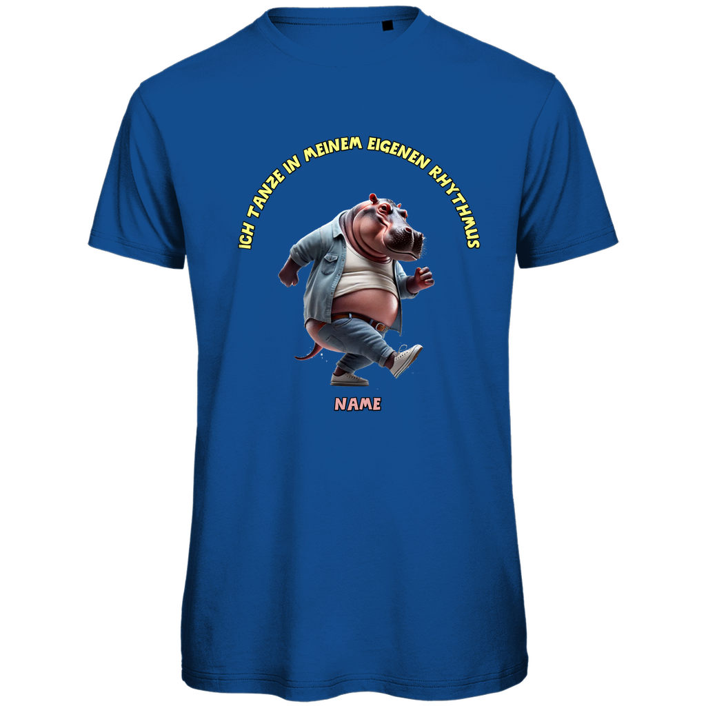 Modell Niko * Elnika Herren Bio T-Shirt  * Rhythmus
