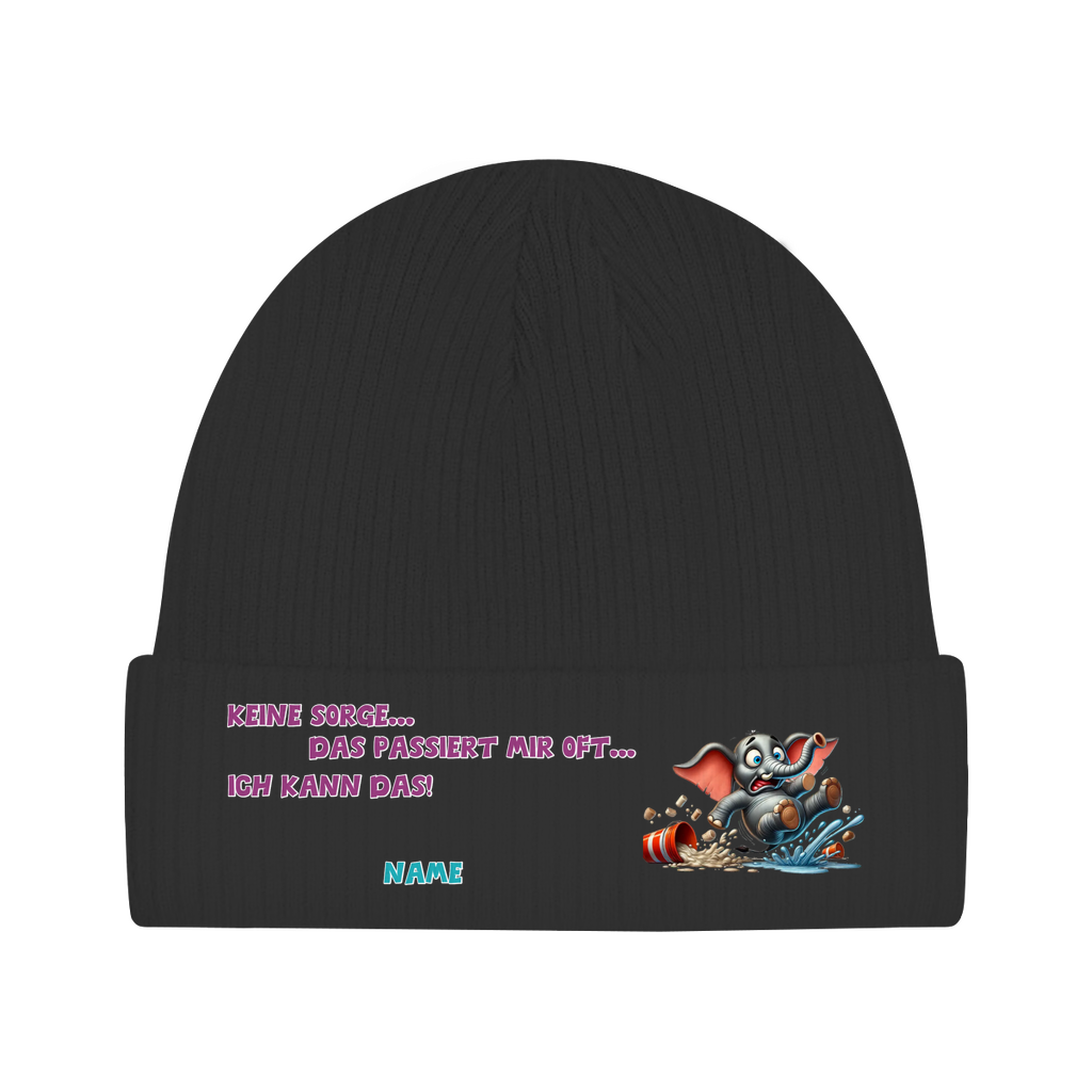 Elnika Bio Beanie * Ausrutschen