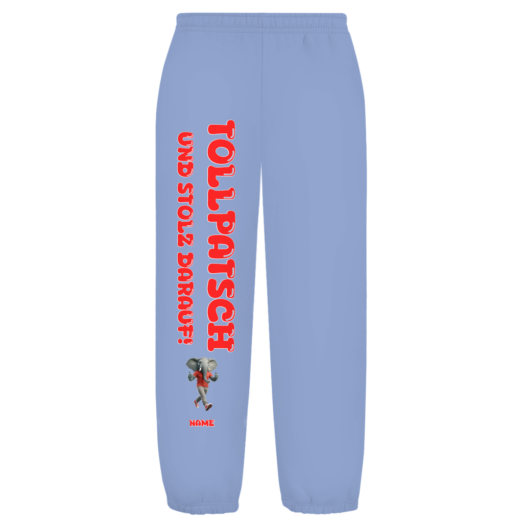Modell Katja * Oversize Fluffy Sweatpants * Tollpatsch und stolz darauf