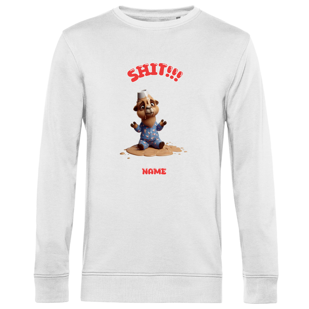 Modell Karl * Elnika Herren Bio Sweatshirt * Shit!