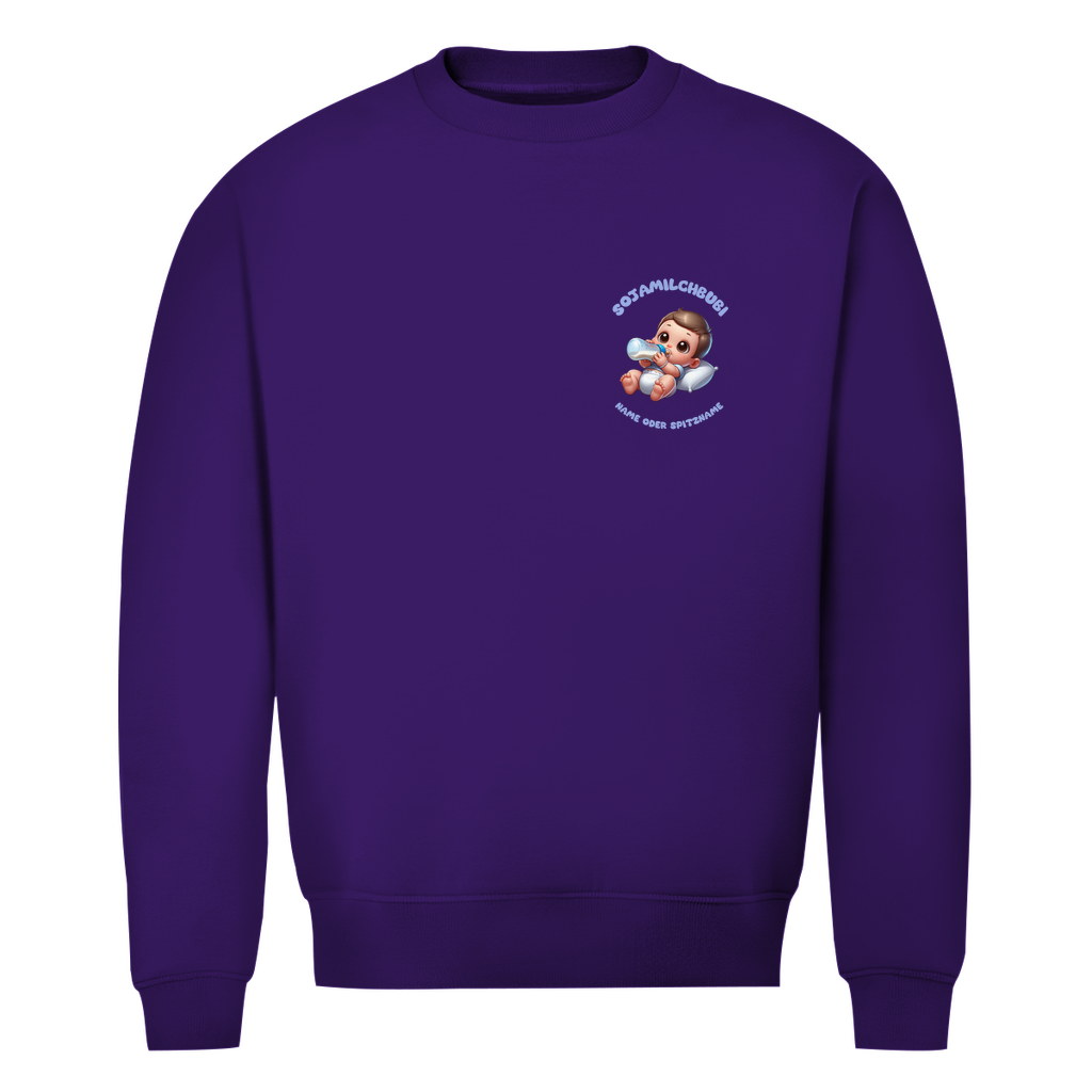 Modell Karl - Elnika Herren Bio Sweatshirt - Sojamilchbubi