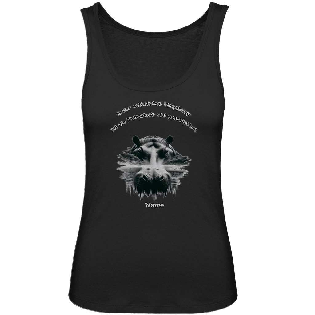 Modell Nina * Damen Bio Tank Top * natürliche Umgebung