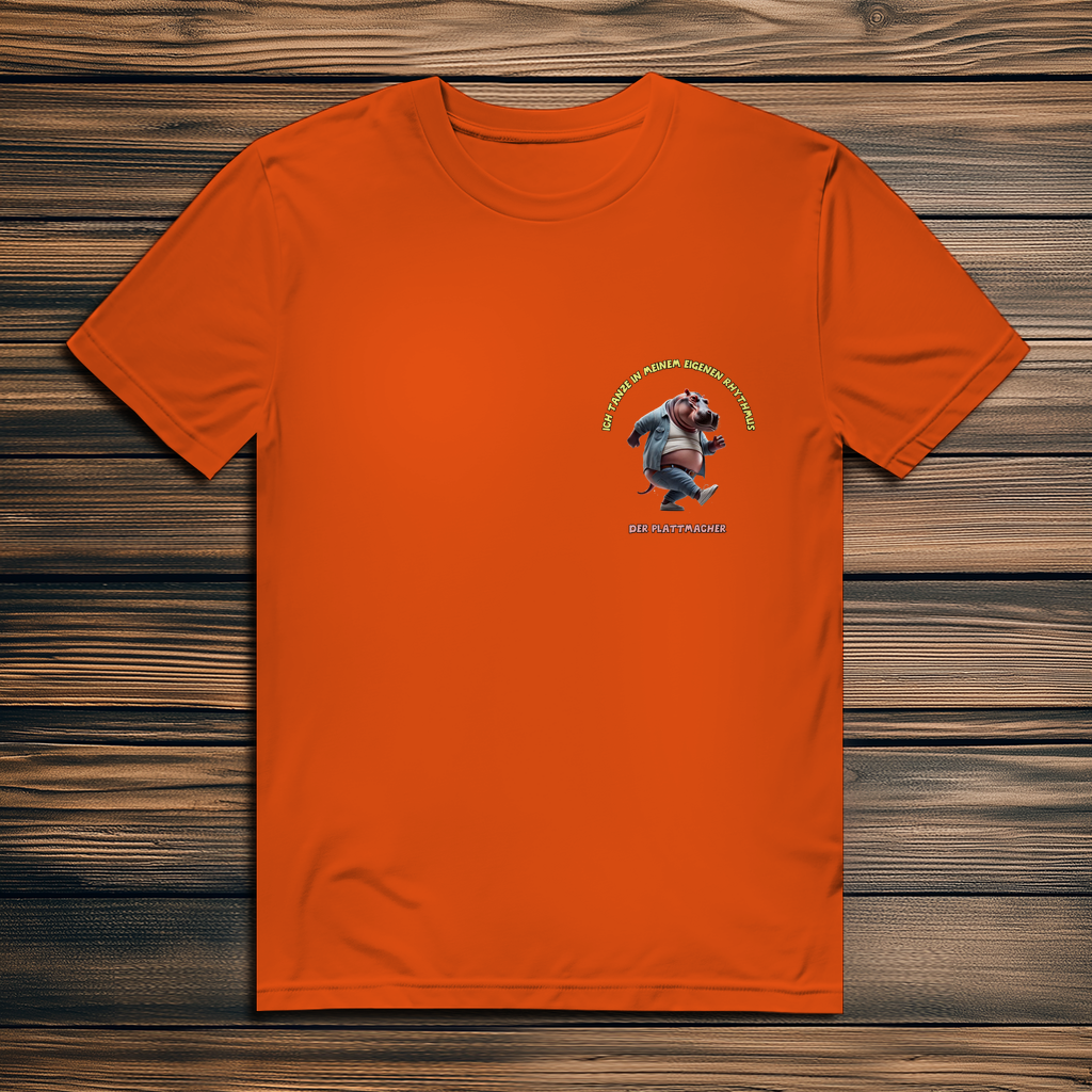 Modell Niko * Elnika Herren Bio T-Shirt * Der Plattmacher